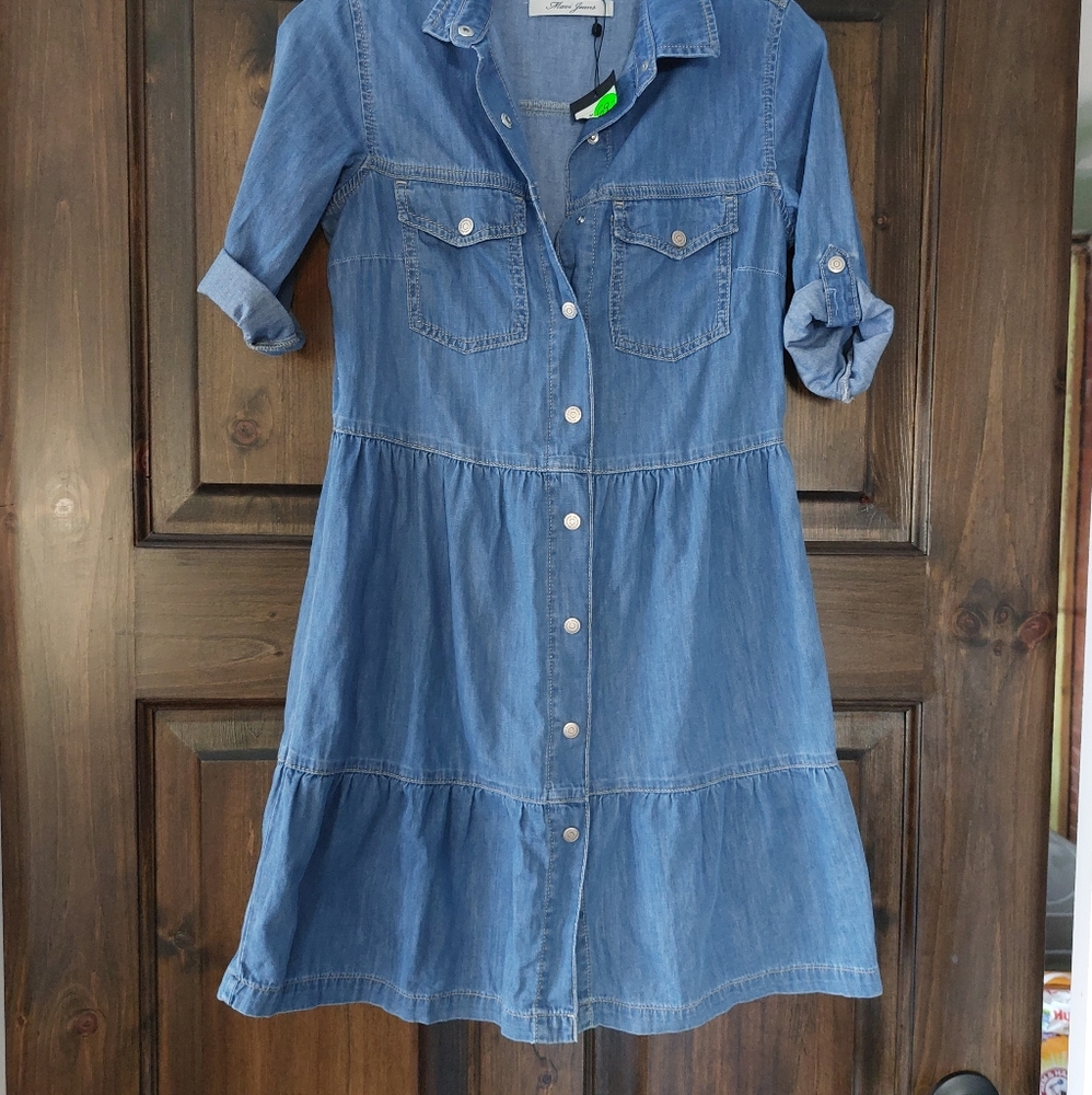 Mavi fauv Jean cotton dress shirt